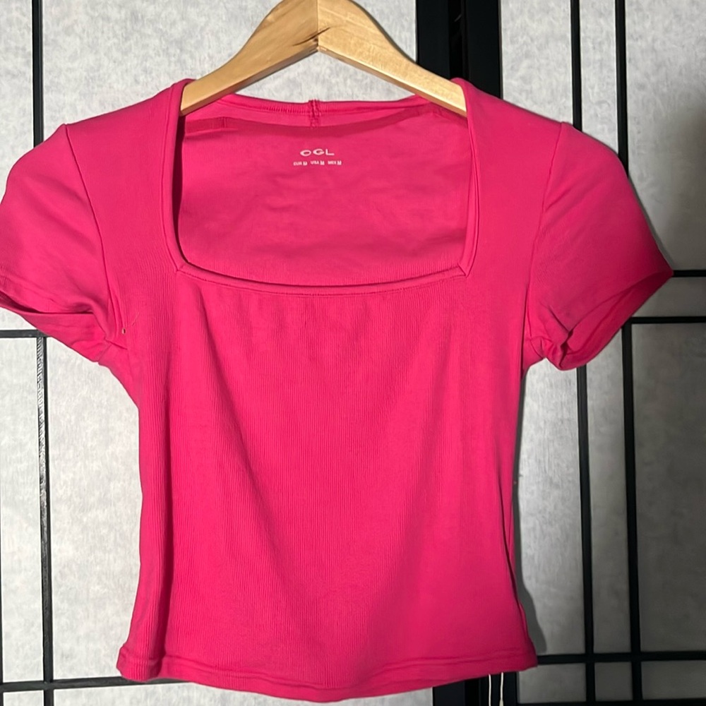 Pink OGL crop top size M
